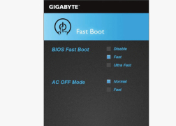 Gigabyte Fast Boot - Screenshot 1