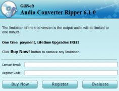 GiliSoft Audio Converter Ripper screenshot 2