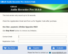 Gilisoft Audio Recorder Pro screenshot 1