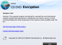 GiliSoft CD DVD Encryption screenshot 2