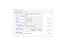 Gilisoft Free Disk Cleaner - search-options