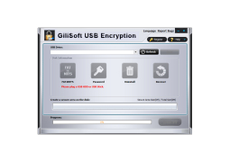 GiliSoft USB Stick Encryption - main-screen