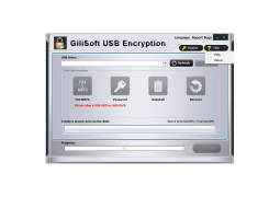 GiliSoft USB Stick Encryption - help-menu