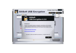 GiliSoft USB Stick Encryption - about-application