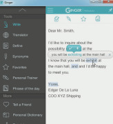 Ginger Software - Screenshot 1