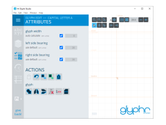 Glyphr Studio - attributes