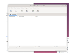 GnuCash - main-screen