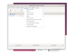GnuCash - reports-menu