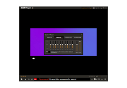 GOM Media Player - audio-control