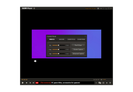 GOM Media Player - control-panel