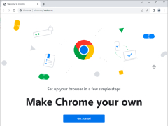 Google Chrome Portable - welcome-screen
