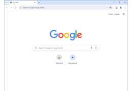 Google search bar - main-screen