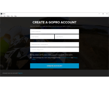 GoPro CineForm Studio - create-account