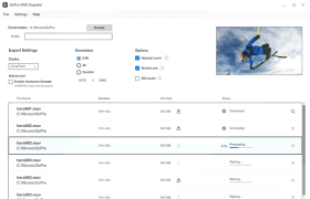 GoPro MAX Exporter - Screenshot 1