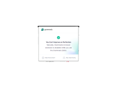 Grammarly for Chrome - start