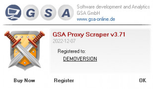GSA Proxy Scraper screenshot 3