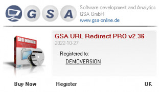GSA URL Redirect PRO screenshot 2