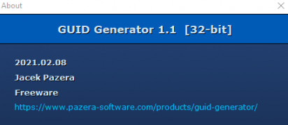 GUID Generator screenshot 2