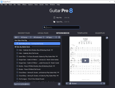 Guitar Pro Free - main-screen