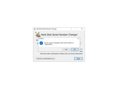 Hard Disk Serial Number Changer - changing