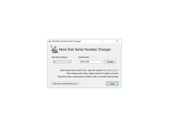 Hard Disk Serial Number Changer - main-screen