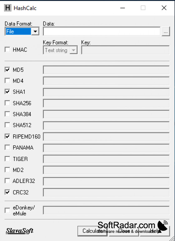 hash calc