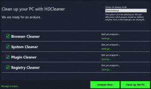 HDCleaner screenshot 2