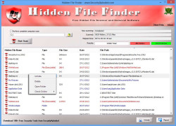 Hidden File Finder screenshot 1