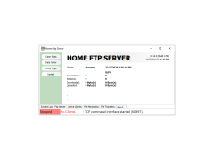 Home FTP Server - main-screen