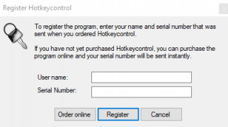Hotkeycontrol screenshot 2