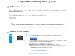 HP Battery Check - self-guided
