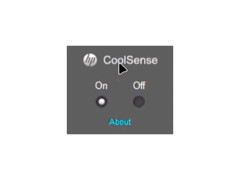 HP CoolSense - main-screen