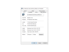 HP MediaSmart Video Software - properties