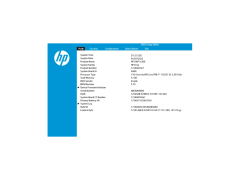 HP On-Screen Display Utility - bios