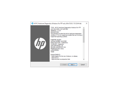 HP PC Hardware Diagnostics UEFI - information