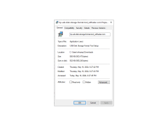 HP USB Disk Storage Format Tool - properties