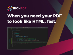 HTML to PDF Python screenshot 1