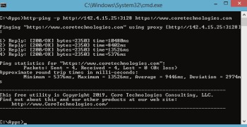 http-ping - Screenshot 5