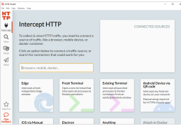 HTTP Toolkit - main-screen