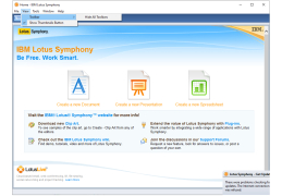 IBM Lotus Symphony - view-menu