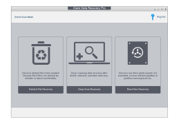 iCare Data Recovery Software - main-screen
