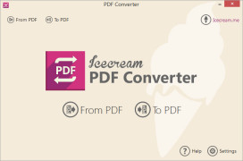 IceCream PDF Converter screenshot 1