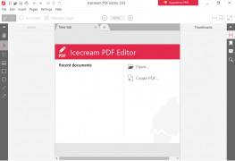 IceCream PDF Editor screenshot 1