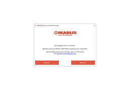 IKARUS anti.virus - main-menu