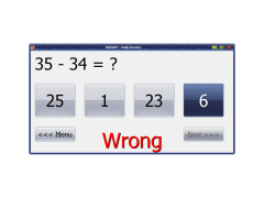 iMath - Math practice that feels like Play - wrong