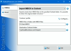 Import MBOX to Outlook - Screenshot 2