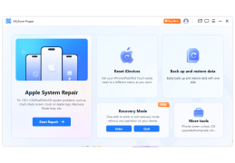 iMyFone Fixppo (iOS System Recovery) - main-screen