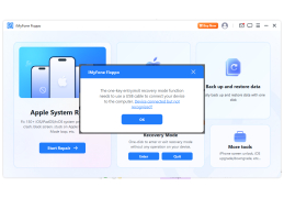 iMyFone Fixppo (iOS System Recovery) - connect-device