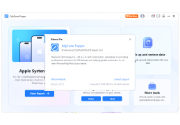 iMyFone Fixppo (iOS System Recovery) - about-application