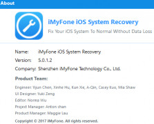 iMyFone iOS System Recovery screenshot 2